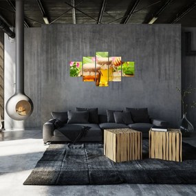 Obraz miodu (125x70 cm)