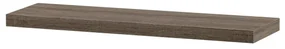 Półka ścienna dąb sonoma ciemny, 90 cm