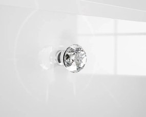 Szafka RTV BLANC 03 1D2S 160 biały połysk ML MEBLE