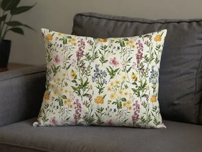 Dekoracyjna poszewka na poduszkę HERBELLE 50x70 cm, kremowa