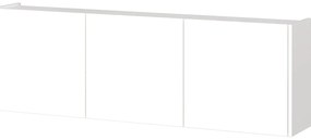 Biała szafka pod TV 138x45 cm Piana – Germania