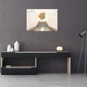 Obraz - Most do nieznanego (70x50 cm)