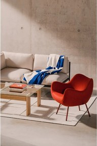 Czerwony wełniany fotel RM58 – noo.ma