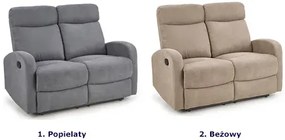 Podwójna beżowa sofa rozkładana Bover - 3X