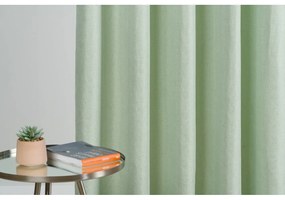 Zielona zasłona 140x260 cm Britain – Mendola Fabrics