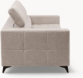 Sofa Nardo z funkcją spania - beżowy szenil Vibe 08
