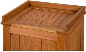 Skrzynia ogrodowa, kufer z poduszką 43 x 55 x 62 cm