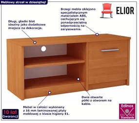 Klasyczna szafka pod telewizor olcha - Trifio