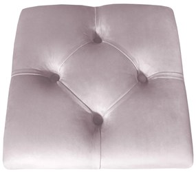 Pufa CHESTERFIELD LOFT ławka podnóżek metal MG55