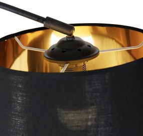 Luk Inteligentna lampa łukowa czarna ze złotem w tym Wifi A60 - Arc Basic Nowoczesny Oswietlenie wewnetrzne