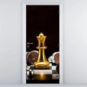 Fototapeta na drzwi - Szachy (95x205cm)