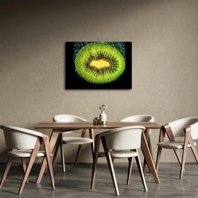 Obraz - szczegół kiwi w wodzie (70x50 cm)