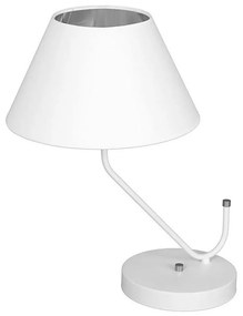 Lampa stołowa VICTORIA 1xE27/60W/230V biały