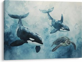 Obraz - Malowidło podwodne (70x50 cm)