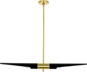 Szeroka lampa wisząca w stylu glamour Apollo 1