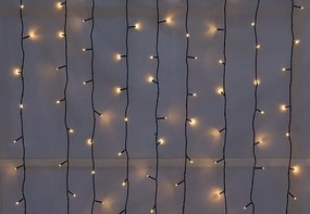 Diled firanka świecąca - 200 LED ciepły biały + zasilanie