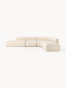 Narożna sofa modułowa Bouclé Sofia (4-osobowa)