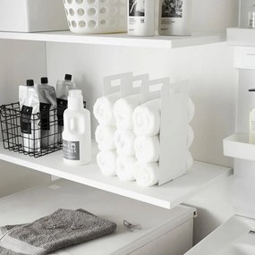 Białe metalowe stojaki na ręczniki 2 szt. Tower – YAMAZAKI