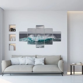 Obraz - Fale w oceanie (125x70 cm)