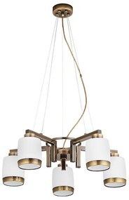 Jupiter 1062 - LN5 - Lampa wisząca LINEA 5xE27/60W/230V