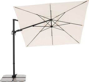 DERBY DX 280 x 280 cm – parasol ogrodowy z boczną nogą - Towar z drobną wadą (S332)