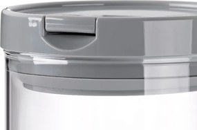Kela Pojemnik ARIK szkło 900 ml, szary, 0,9 l
