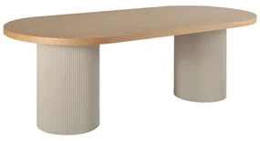 Stół z blatem w dekorze jesionu 100x220 cm Solva – House Nordic