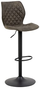 Ciemnozielone hokery obrotowe zestaw 2 szt. 116 cm Naomi – Actona
