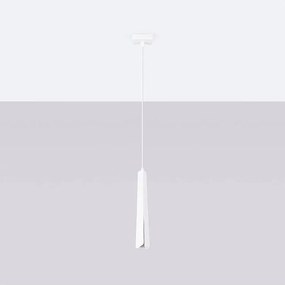 Lampa wisząca PRYSM 1 biała