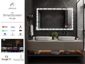 LED lustro do łazienki z oświetleniem M21 premium