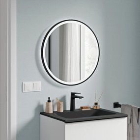 Lustro łazienkowe VARO FRAME okrągłe