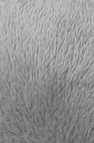 Koc Szary Gładki 160x200cm Miękki Ciepły Przytulny do domu salonu sypialni