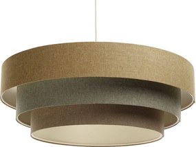 Lampa wisząca ERUTAN TRIPLE żółta/zielona/brązowa