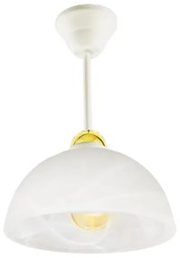 Biała nowoczesna lampa sufitowa - M044 Iberko