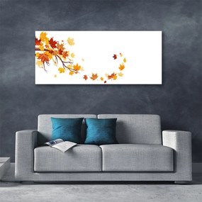 Zdjęcie na płótnie Złote Liście w Stylu Art Deco