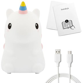Lampka dziecięca jednorożec UNICORN