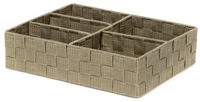 Compactor Organizer na bieliznę i dodatki TEX 32 x 25 x 8 cm, taupe