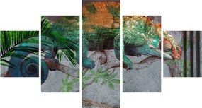 Obraz - Kameleon (125x70 cm)