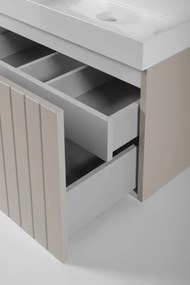 Szafka pod umywalkę HARMO 50 cm kaszmir półmat KROFAM