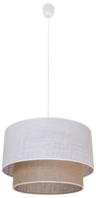 Lampa wisząca naturalna, boho BUENO 1xE27