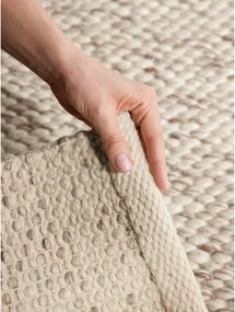 Beżowo-naturalny wełniany dywan tkany ręcznie 160x230 cm Lyon Beans – Elle Decoration