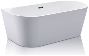 Wanna wolnostojąca przyścienna DIVINA - 170*75*58cm - 245L - Biała