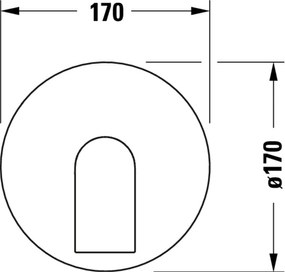 Duravit Tulum by Starck bateria prysznicowa