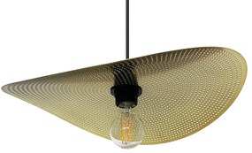 LAMPA SUFITOWA WISZĄCA APP1470-1CP czarna/stare złoto