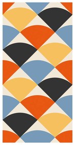 Tapeta - Kolorowa geometryczna abstrakcja III.