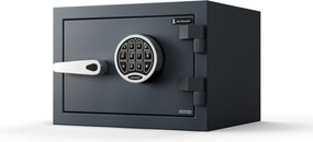 Sejf S2 antywłamaniowy, ognioodporny, elektroniczny na kod, na dokumenty, 400x280x340 mm: EDGAR