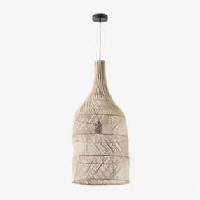 Wbudowana Lampa Sufitowa Zewnętrzna Miel - Czarna & ↑75 Cm Embid - Sklum