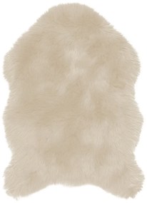 Beżowa sztuczna skóra Tiseco Home Studio Sheepskin, 60x90 cm