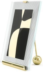 Szklana ramka stojąca w kolorze złota 16x20 cm Flute – Umbra