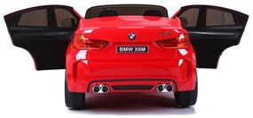 Auto na akumulator nowe bmw x6m czerwone